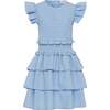 Claire Dress, Blue - Dresses - 1 - thumbnail