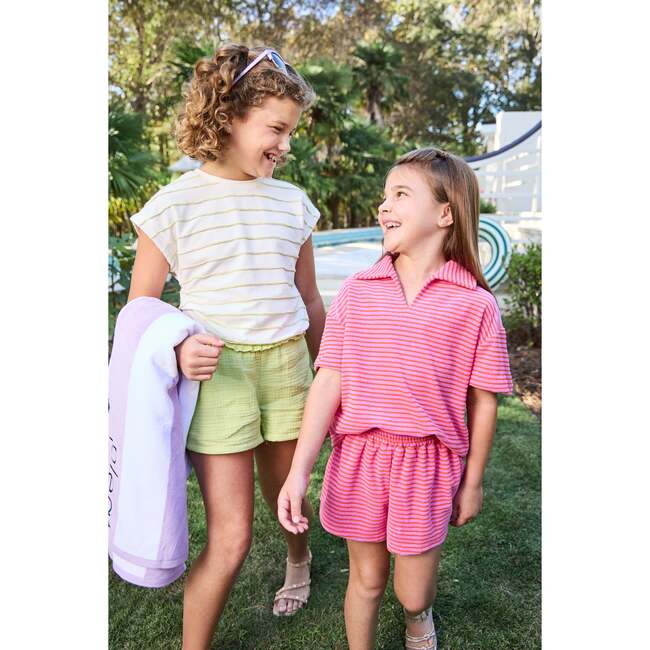 Carlisle Short, Pink/Orange