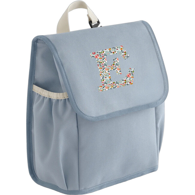 Liberty of London Personalised Adventure Lunch Bag, Dusty Blue