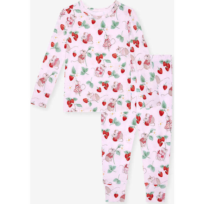 Country Mouse Classic Pajama Set Red - Pajamas - 3