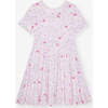 Goose Blossoms Twirl Dress Pink - Dresses - 3