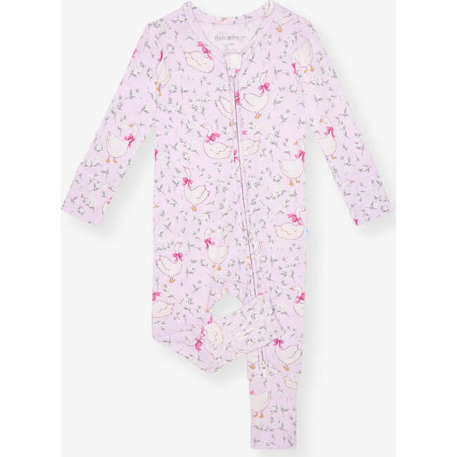 Goose Blossoms Convertible One Piece Pink - Rompers - 4