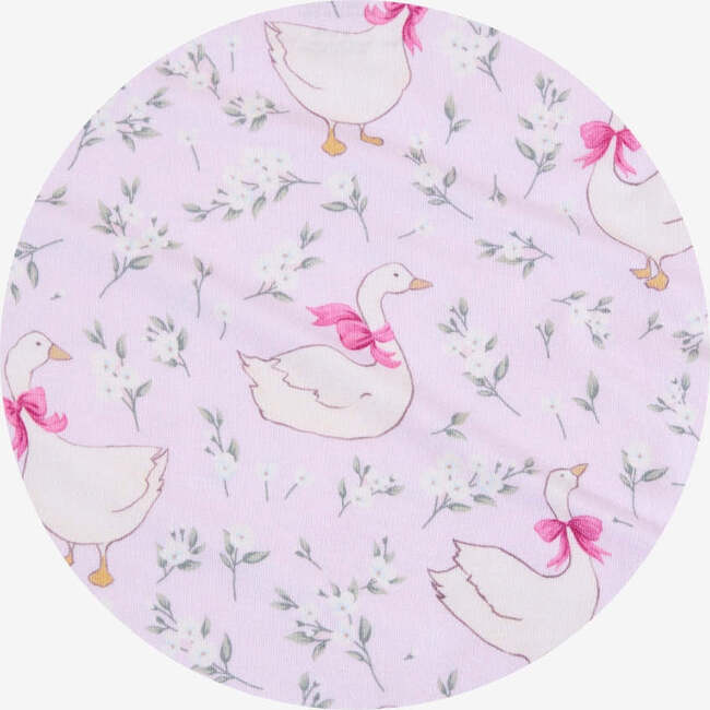 Goose Blossoms Classic Pajama Set Pink - Pajamas - 5