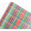 Watercolor Spring Plaid Gift Wrap - Gift Wraps - 1 - thumbnail