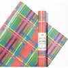 Watercolor Spring Plaid Gift Wrap - Gift Wraps - 4