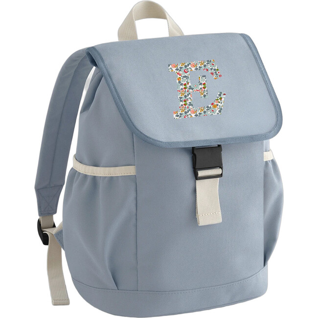 Liberty of London Personalised Adventure Backpack, Dusty Blue