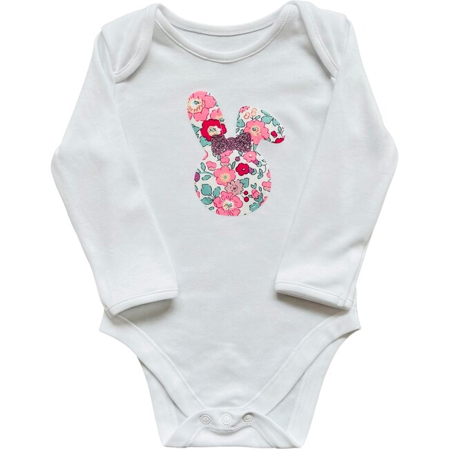 Liberty of London Easter Bunny Face Baby Bodysuit