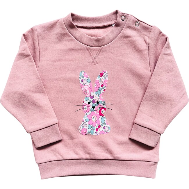 Liberty of London Bunny Childrens Jumper, Pink