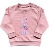 Liberty of London Bunny Childrens Jumper, Pink - Sweatshirts - 1 - thumbnail