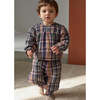 Ricarda Baby Pant Check, Plaid - Pants - 2 - thumbnail