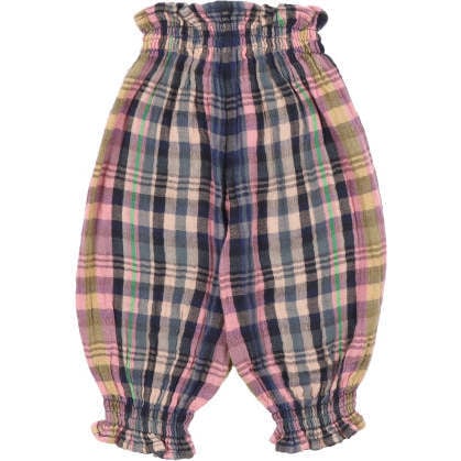 Ricarda Baby Pant Check, Plaid - Pants - 3