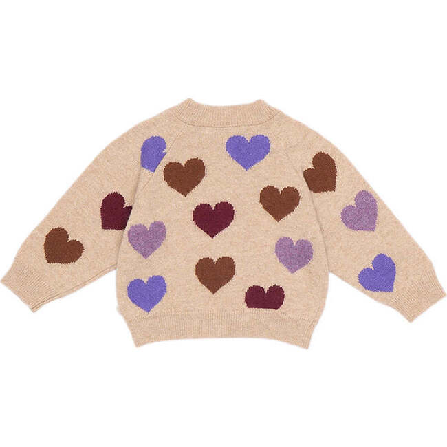 Hearts Baby Cardigan - Cardigans - 2