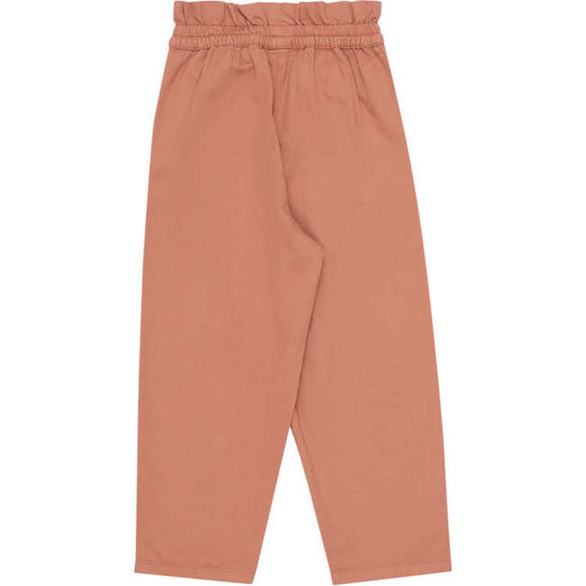 Joanna Regular Fit High Ruffle Waist Pleated Pant, Arguilla - Pants - 2