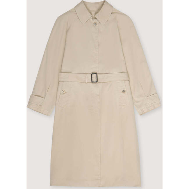 Zeus Woman Trench Beige - Jackets - 1