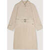 Zeus Woman Trench Beige - Jackets - 1 - thumbnail
