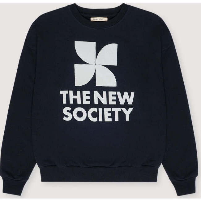 Mykonos Woman Sweatshirt Caviar Black - Sweatshirts - 1