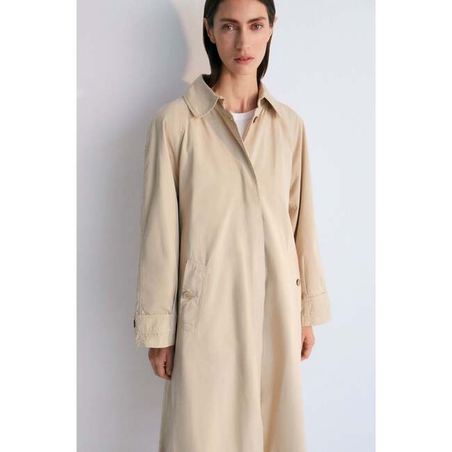 Zeus Woman Trench Beige - Jackets - 3