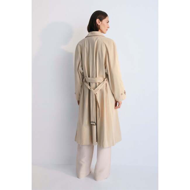 Zeus Woman Trench Beige - Jackets - 5