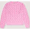 Sifnos Woman Jumper Hibiscus Pink - Sweaters - 1 - thumbnail