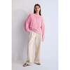Sifnos Woman Jumper Hibiscus Pink - Sweaters - 2