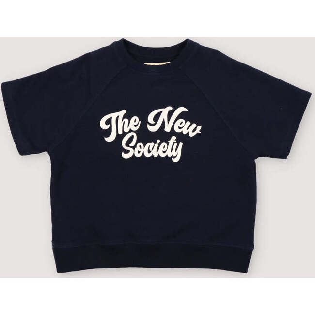 Pylos Sweatshirt Short Sleeve Navy - Sweatshirts - 1