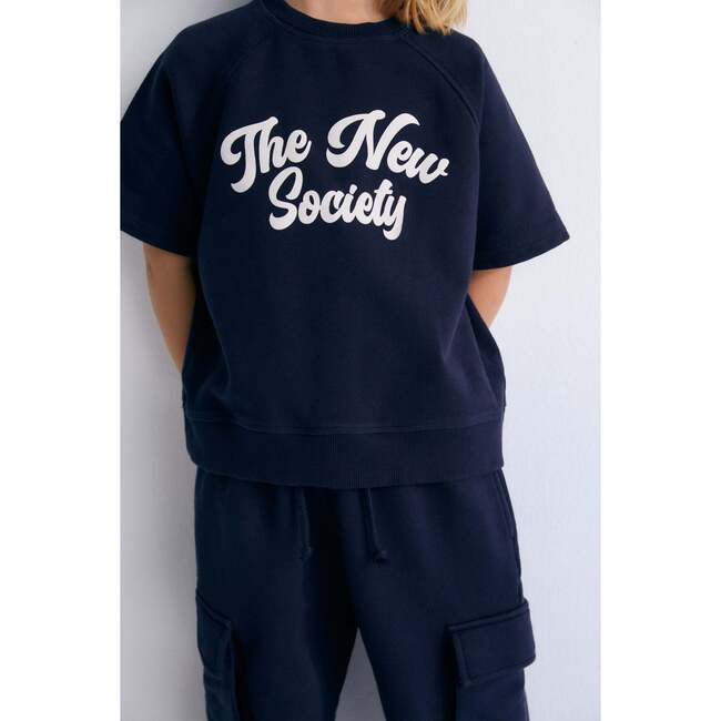Pylos Sweatshirt Short Sleeve Navy - Sweatshirts - 2