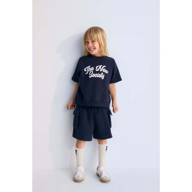 Pylos Sweatshirt Short Sleeve Navy - Sweatshirts - 3