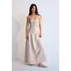 Eros Woman Long Dress Stone White - Dresses - 2