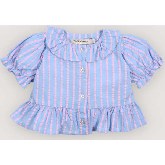 Kythira Baby Blouse Blue - Blouses - 1
