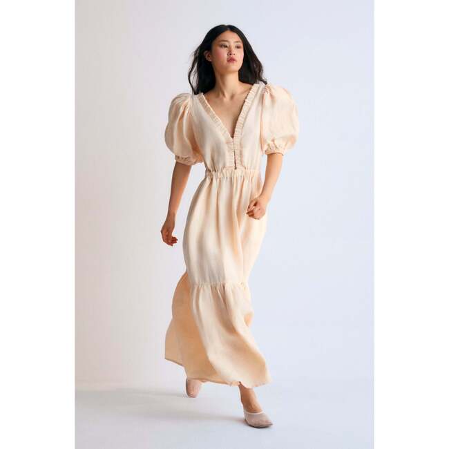 Hera Woman Dress 3 Macadamia beige - Dresses - 4