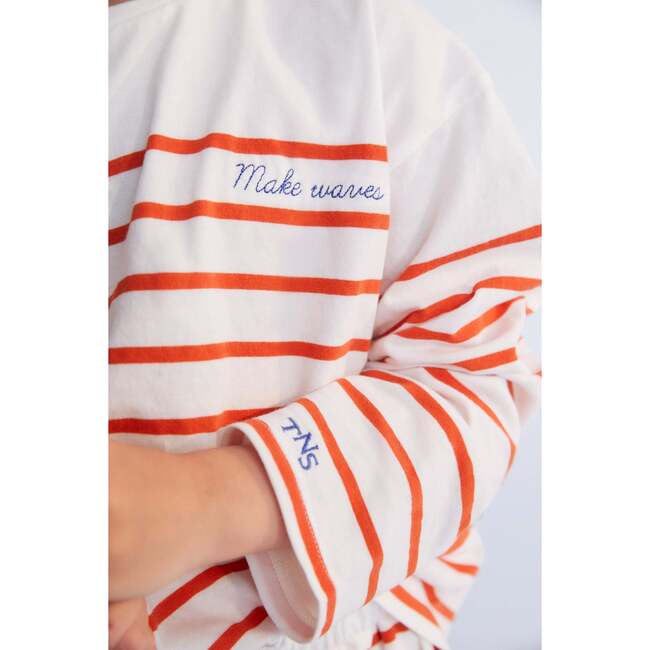 Komotini Tee Chili White - T-Shirts - 2