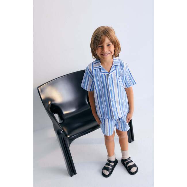 Tebas Shirt Blue - Shirts - 3