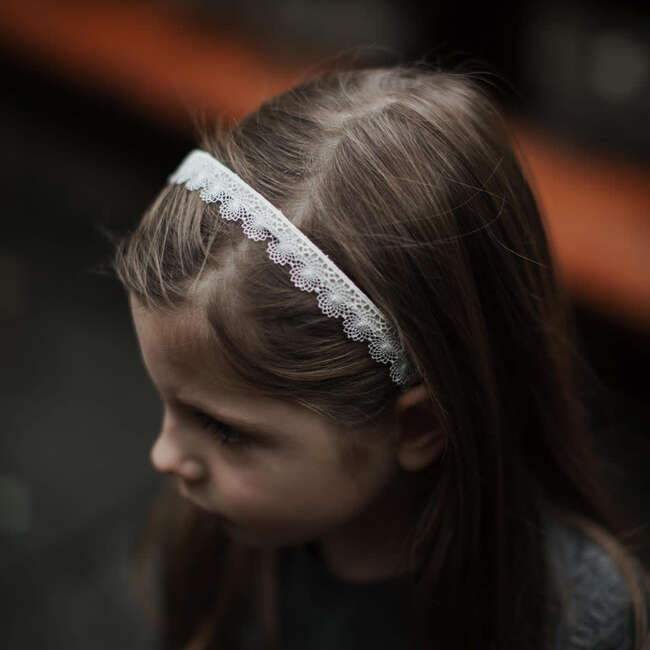 Snowflake Lace Headband - Hair Accessories - 3