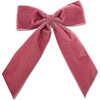Big Velvet Bow, Rose - Bows - 1 - thumbnail