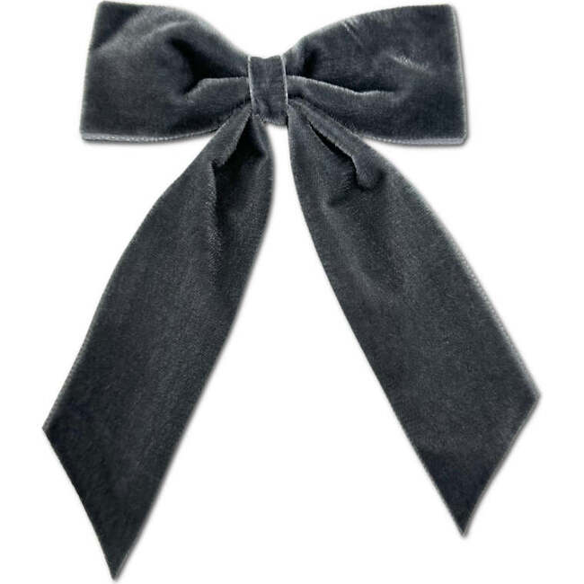 Big Velvet Bow, Charcoal