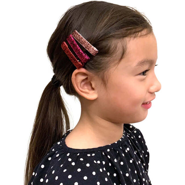 Glitter Bar Clips Bundle Set, Multi