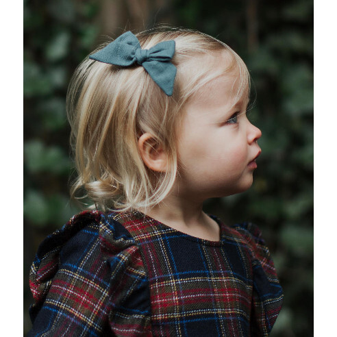 Baby Tied Bow, Rose - Bows - 4