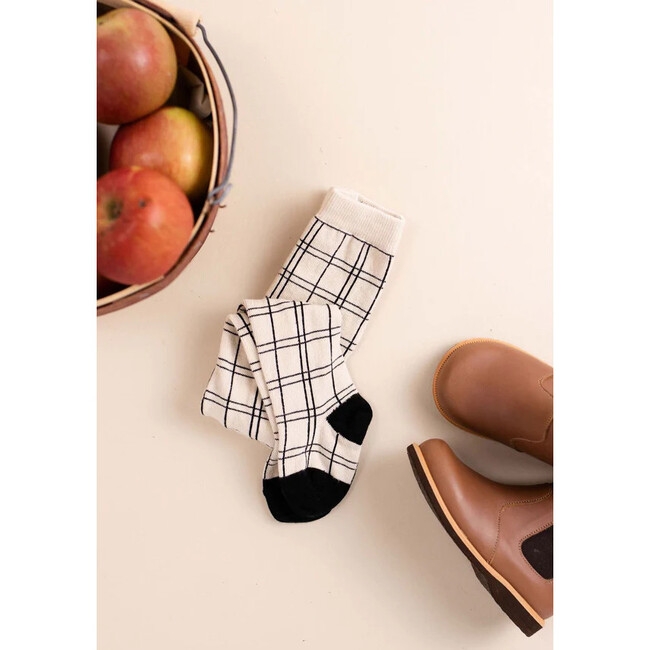 Sage Tights, Cream - Stockings - 4