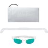 WeeFarers® Polarized Sunglasses, White with Sea Green - Sunglasses - 2