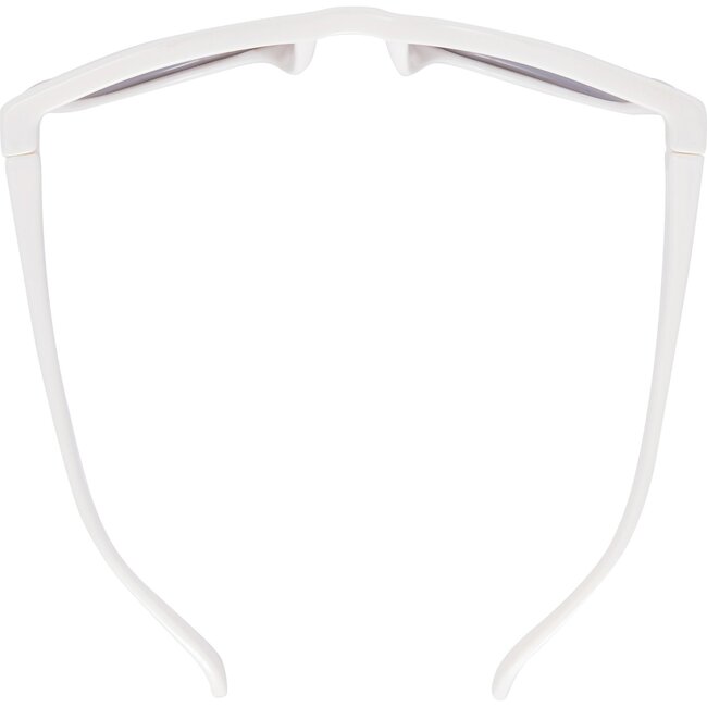 WeeFarers® Polarized Sunglasses, White with Sky Blue - Sunglasses - 4