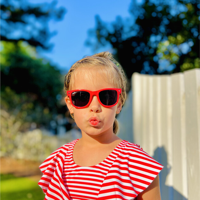 WeeFarers® Polarized Sunglasses, Popsicle Red