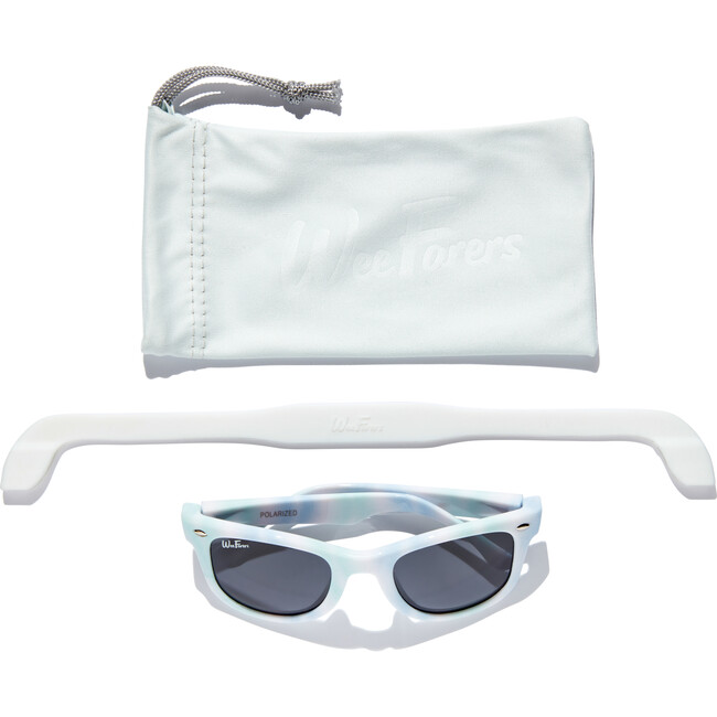 WeeFarers® Polarized Sunglasses, Tie Dye Blue-Green