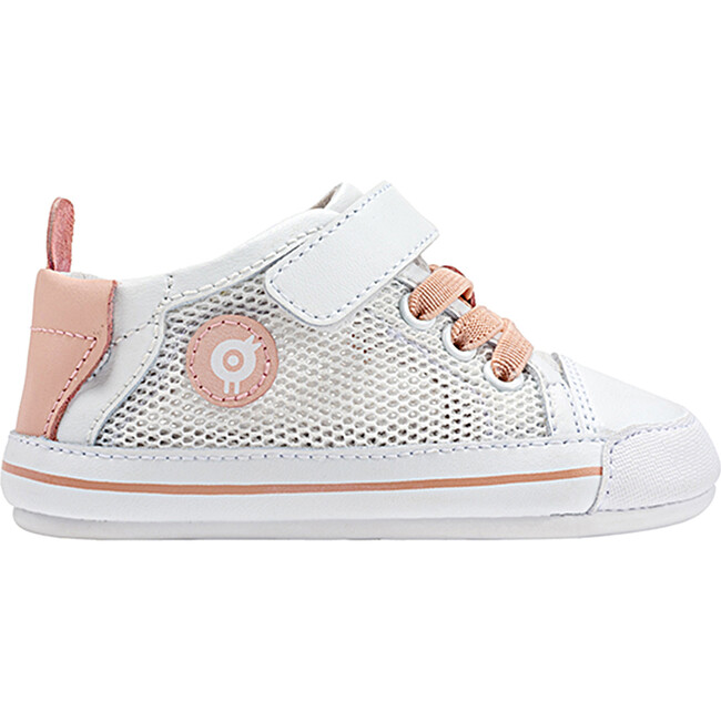 Baby Mesh, Snow, Powder Pink