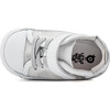Baby Mesh, Snow, Silver - Crib Shoes - 2
