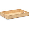 Colette Cane Tray with Wood Tray - Accents - 1 - thumbnail