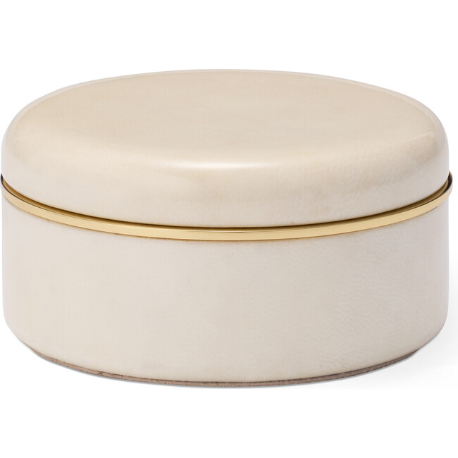 Livio Parchment Coaster Set, S/6