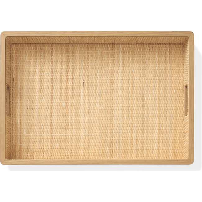 Colette Cane Tray with Wood Tray - Accents - 3