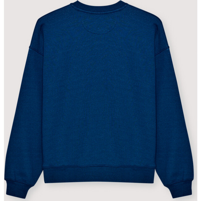 TNS Logo Woman Sweatshirt Ocean Indigo