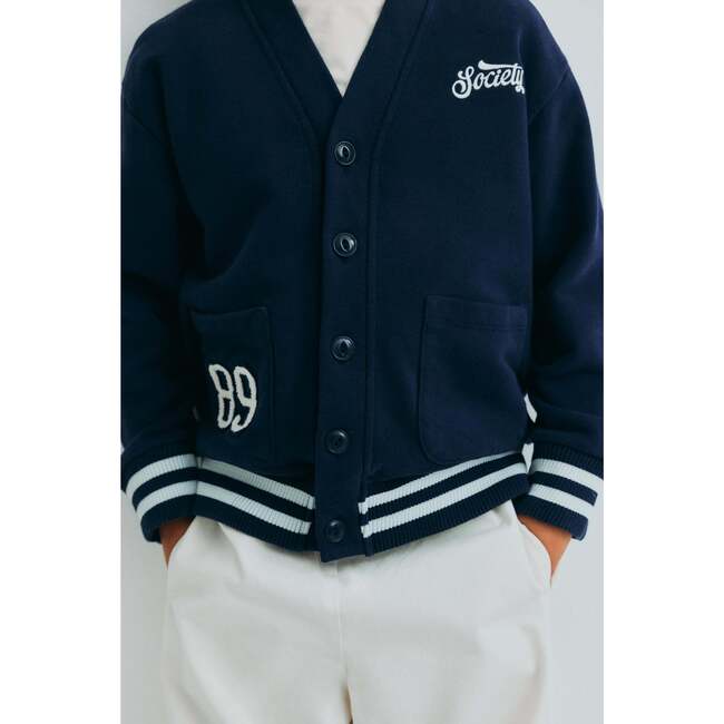 Finnia Cardigan Summer Midnight - Cardigans - 4