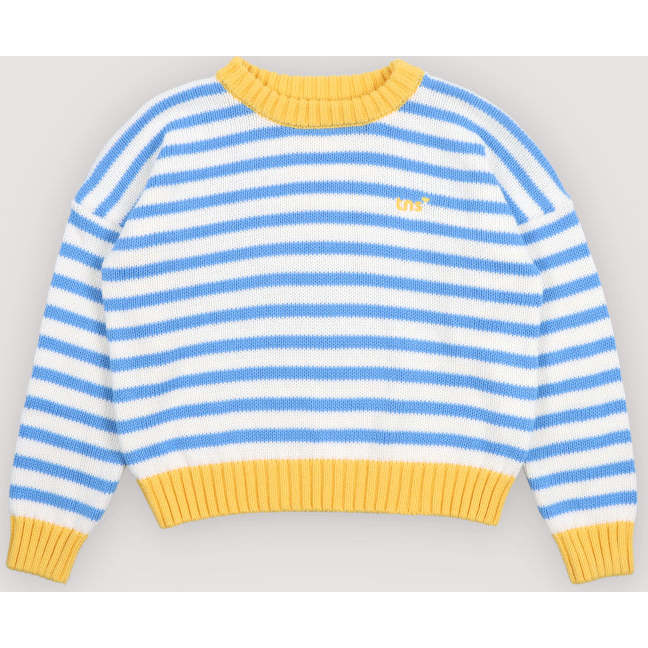 Marigold Jumper Vista Blue Stripes